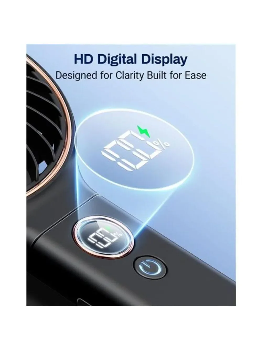 Handheld Mini Fan Portable Rechargeable Foldable Travel Fan USB Personal Cooling